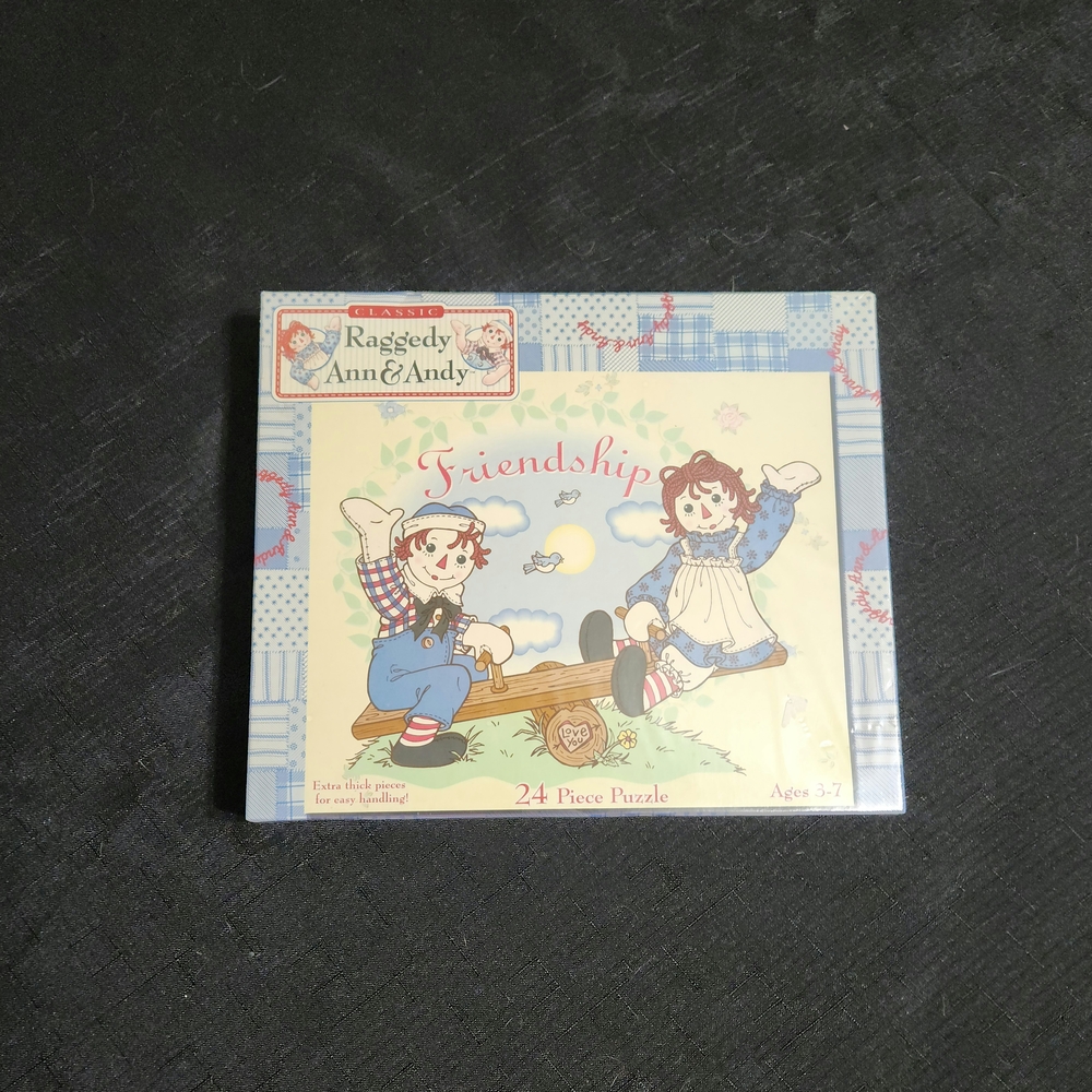 Vintage 2001 Raggady Ann & Andy Friendship Puzzle